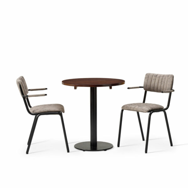 "Bourbon-Armchair-in-Graphite-with-Solid-Wood-Walnut-Forza-Round-Table.jpg"