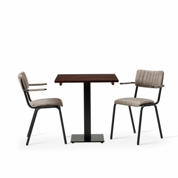 "Bourbon-Armchair-in-Graphite-with-Solid-Wood-Walnut-Forza-Square-Table.jpg"
