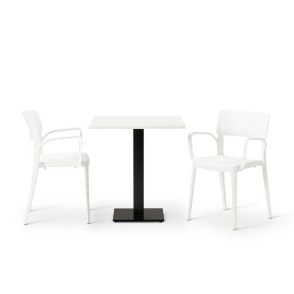 "Vivo-Armchair-in-White-with-MFC-White-Square-Forza-table.jpg"