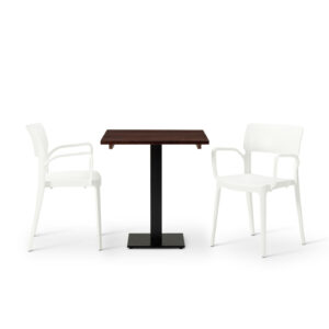 "Vivo-Armchair-in-White-with-Solid-Wood-Walnut-Square-Forza-table.jpg"